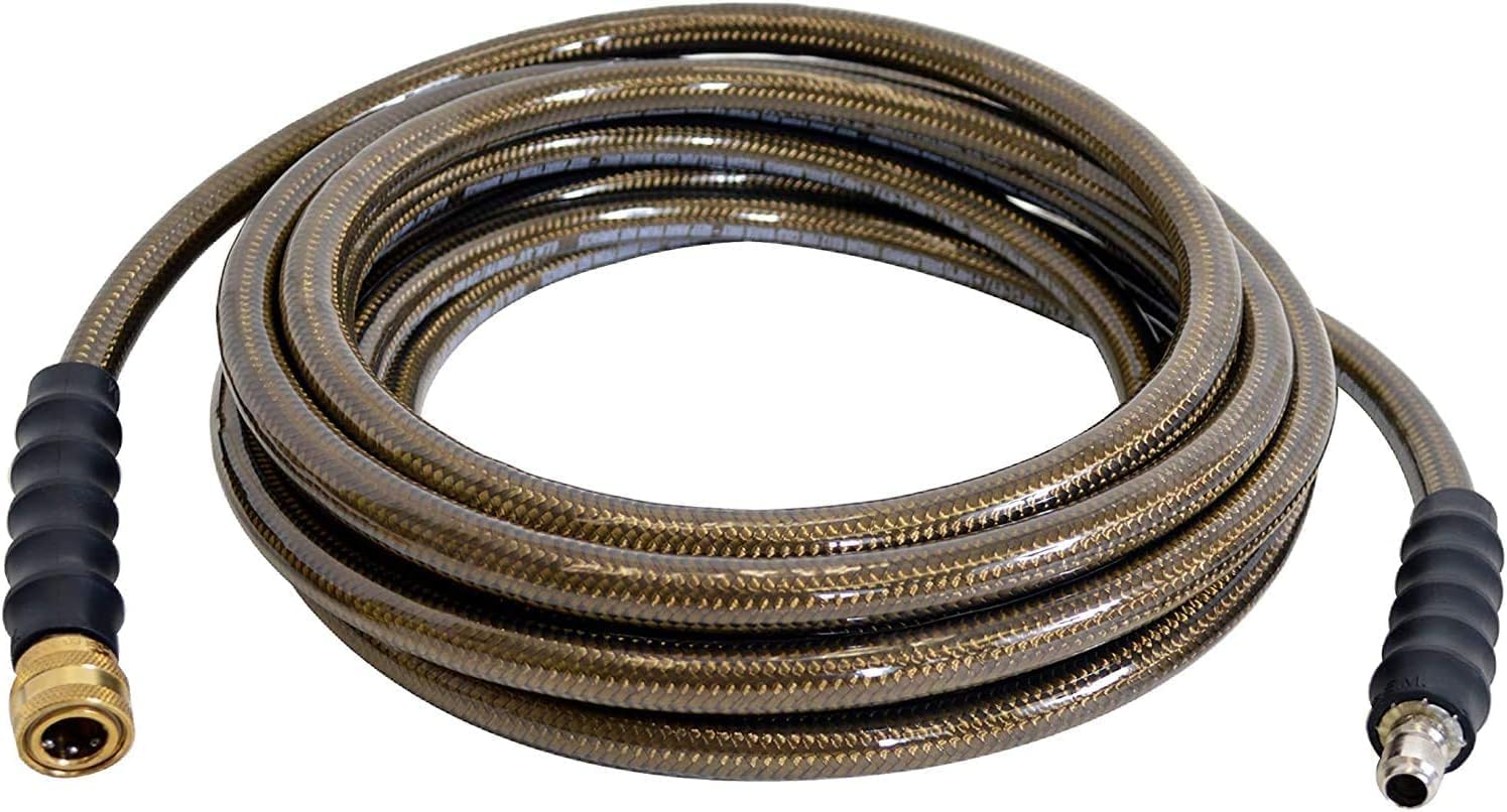 Simpson 50ft, 3/8" 4500 PSI Monster Cold Water Pressure Washer Hose, 41028