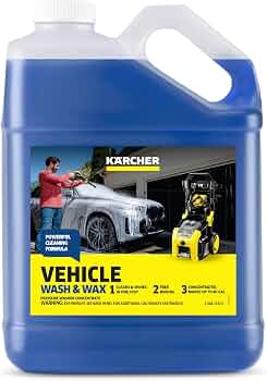KÄRCHER Vehicle Wash and Wax, Pressure Washer Detergent