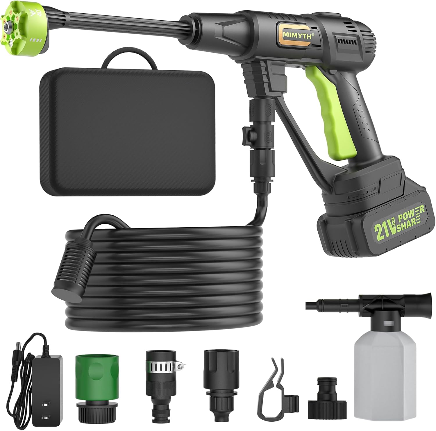 Cordless Pressure Washer, Handheld Portable Battery Cordless Power Washer