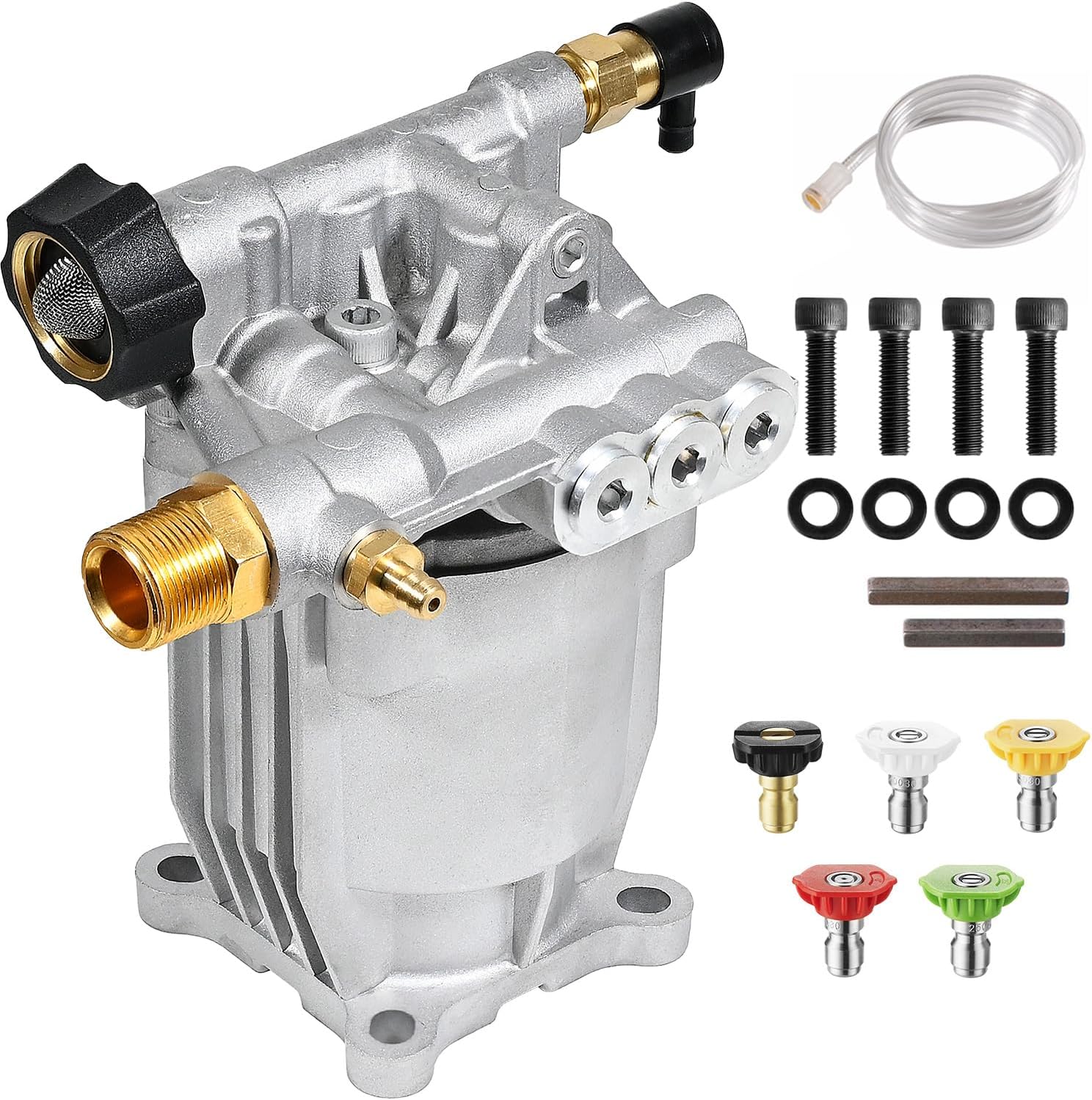 YAMATIC Pressure Washer Pump 3/4" Shaft Horizontal Max 3200 PSI 2.5 GPM