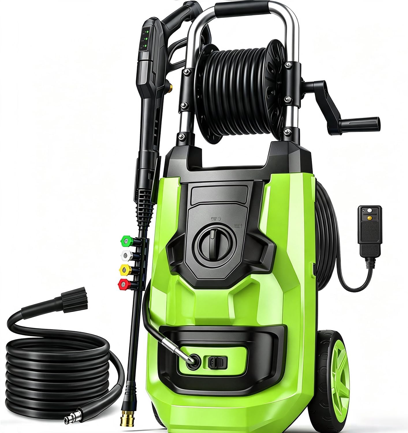 Electric Pressure Washer 5000 PSI Power Washer with Pressure Control & GFCI